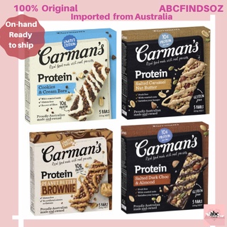 Carman's Protein Limited Edition 5 bars 200g / Aussie Oat Bars 6 bars 180g - Imported from Australia