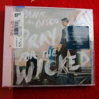 PANIC AT THE DISCO PRAY FOR THE WICKED ALBUM SEALED