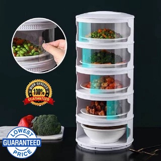 5 Layer Food Storage Organizer Multi Layer Food Keeper Storage Box For Anti-flies Insulation