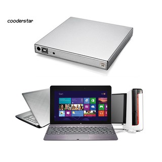 ✤WDP✤USB External CD-RW Burner DVD/CD Reader Player Optical Drive for Laptop Computer cQSI