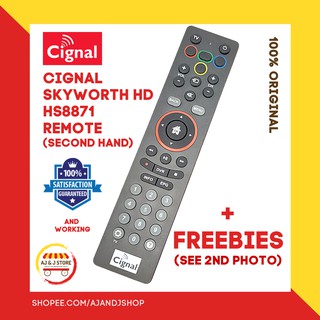 Cignal SKYWORTH HD HS8871 (SECOND HAND & Original) with 5 FREEBIES