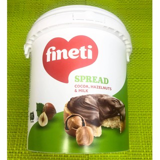 Fineti Hazelnut Spread with Cocoa 1 kg