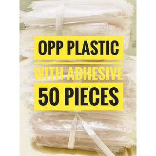OPP Plastic with Adhesive ( 50 PIECES )