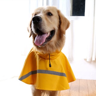 Pet Raincoat Rainwear Medium Large Dog Raincoat Dog Raincoat Pet Clothes Puppy Doberman Labrador Wat (5)