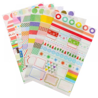 Decoration Cute Scrapbook Decor Transparent Planner Calendar Diary Sticker