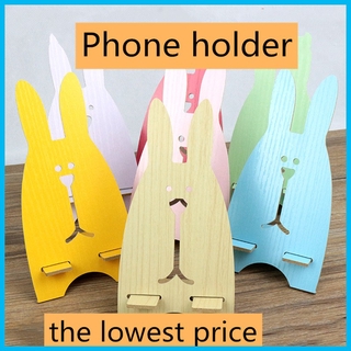 Rabbit Phone Holder Popular Folding Portable Mobile Phone Holder Creative Phone Accessories Desktop Stand for IPhone Lazy Bracket