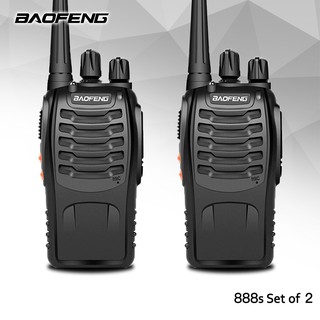 Baofeng BF 888S 5W UHF Two Way Radio Walkie Talkie Set of 2 Original