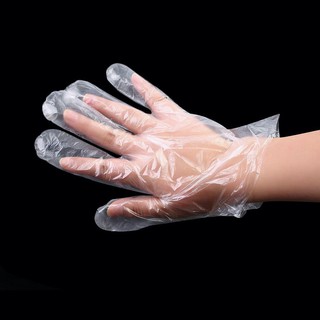 100Pcs Dining Disposable Gloves Beauty Housework Cleaning Plastic Gloves (1)