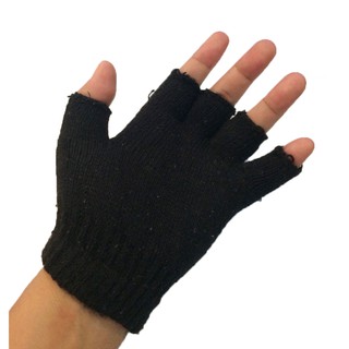 1 Pair Anime Naruto Ninja Black Gloves Cosplay Accessories (5)