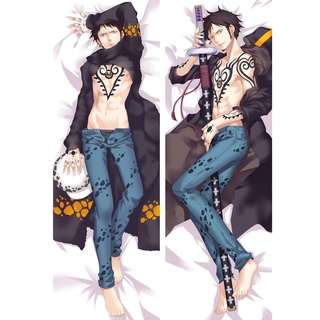 Anime ONE PIECE Trafalgar Law Dakimakura Hugging Body Full Printed Pillow Case Long 6 Sizes
