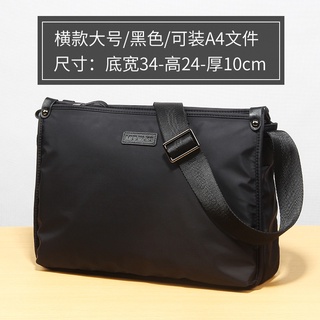 Single Shoulder Bag Canvas Horizontal Large Capacity New Casual Bag Fashionable Briefcase Men's Oxfo (1)