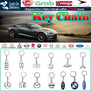Car Logo Key Chain Fashion Metal Key Chains Key Rings