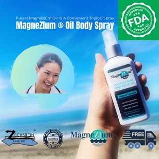 ✜MagneZIum ® Oil Body Spray Purest Magnesium Oil | Magnesium Therapy | Magnesium Spray