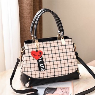 2021 new fashion trend handbag PU leather handbag big bag shoulder bag (3)