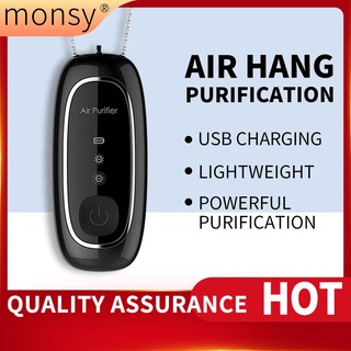 Air Purifier Necklace KY100 Air Purifier Wearable USB Charger Portable Personal Air Purifier