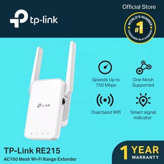 TP-Link RE215 AC750 Wi-Fi Range Extender | WiFi Extender | WiFi Repeater | WiFi Booster COD