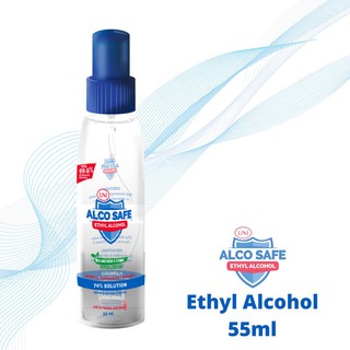 Alcohol Uni Antibacterial Alcohol Alco safe Mini Sprayer Ethyl Alcohol Isopropyl Alcohol 55ml