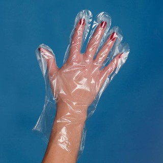 COD (A3294) 100 Pcs/50 Pairs Disposable Plastic Gloves Food Handling Safety Gloves Cleaning Gloves