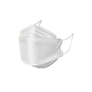 10PCS Pearl White KF94 (4ply) Facemask