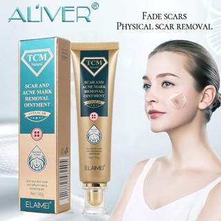 Aliver Scar Eraser Cream For Old Scars Herbal Anti Removal Stretch Marks Acne Treatment Gel Scar (1)