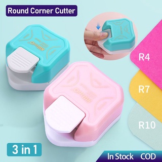 3 in 1 Round Corner Puncher DIY Craft Paper Cutter