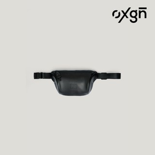 OXGN COED Bum Bag With Debossed Logo Waist Pack For Men And Women (Black)