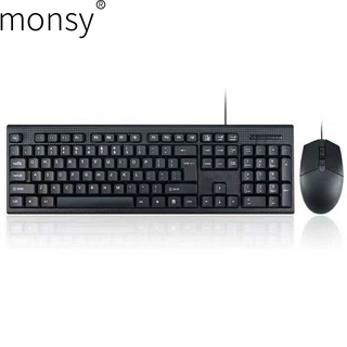 CMK858 Keyboard Mouse Bundle Office Style with Wire