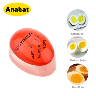 ANAEAT 1pc Creative Egg Timer Perfect Color Changing Timer Yummy Soft Hard Boiled Eggs Cooking Kitchen Gadgets