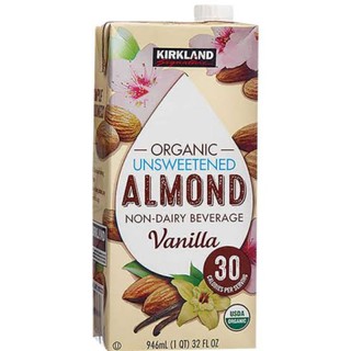 Kirkland Organic Unsweetened Almond Milk 32oz.