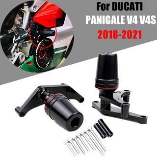 accessories, For DUCATI PANIGALE V4 S V4S PANIGALE 2018-2021 Motorcycle Falling Protection Frame Sli