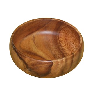 4 PCS Calabash Wooden Bowl 2x6x6 inches (4)