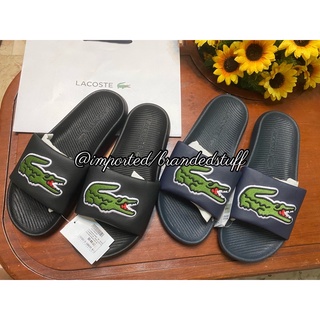 ONHAND Authentic Lacoste Slides Croco