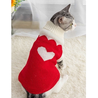 【OSUN】Cute sweater For pets Pet Clothes Dog Puppy Clothes Plus Fleece Sweater Dog Shirt Cat Pullover Autumn and Winter (8)