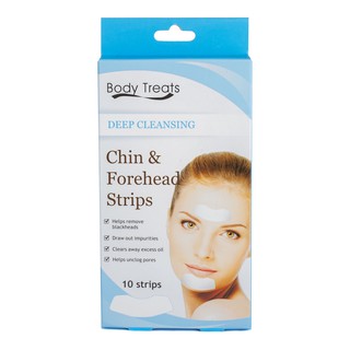 BODY TREATS Cleansing Chin & Forehead Strips 10 Strips