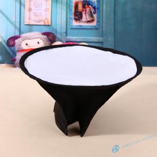 : 20cm Round Flash Softbox for Diffuser Speedlight Photography Canon