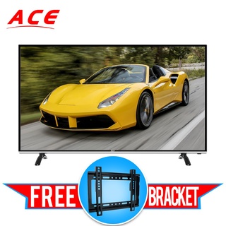 ☄ACE 32" Slim HD Smart TV Black LED-808 ZE19 Smart TV-Android-HDR-Netflix-Youtube with bracket