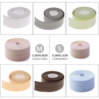 1 Roll PVC Material Kitchen Bathroom Wall Sealing Tape Waterproof Mildew Tile Crack Repair Tape (5)