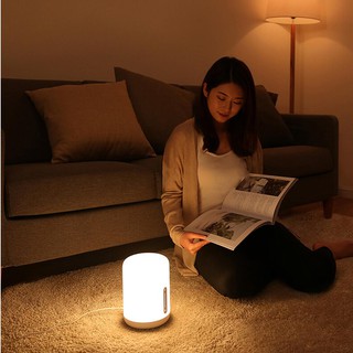 XIAOMI Mi Home Bedside Lamp 2 Voice Activated Touch Operated Night Light Model: MJCTD02YL (White) (9)