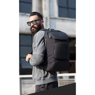 【Male business travel computer backpack】BANGE Fashion New Style Large Capacity USB Charging Backpack