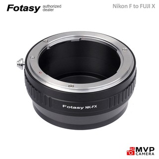 NIKON F to Fujifilm Fuji FX X-mount Adapter FOTASY US Brand MVP CAMERA
