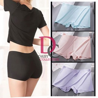 Daisycollection ice silk safe seamless Panty stretchable women Sports Yoga Shorts cycling shorts (1)