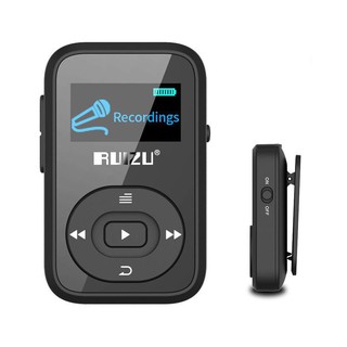 RUIZU X26 Clip Bluetooth MP3 8GB music player Recorder FM