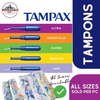 Tampax Pearl Tampons Unscented Leak Guard Protect Light, Regular, Super, Super Plus, Ultra