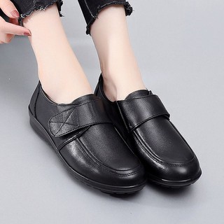HF black school shoes for young man and women rubber weighty adult black rubber shoes cod hf602 (5)