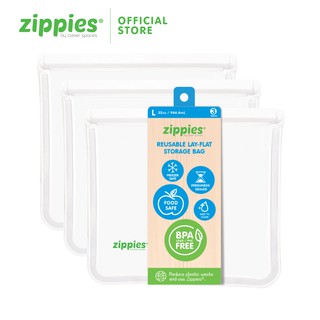 ZIppies Reusable Lay Flat Storage Bags