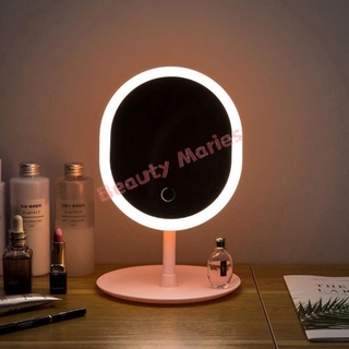 Ringlight Smart LED Touch Screen Makeup Mirror Tabletop Portable Vanity Dimmable with USB charging