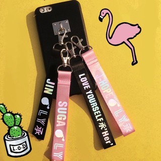 K-pop BTS Key Chain Phone Strap Lanyard (1)