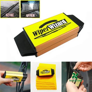 Car Van Wiper Wizard Windshield Wiper Blade Restorer Cleaner 5 Wizard Wipes (1)