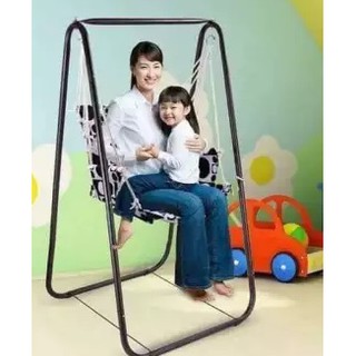 Adult/Baby Swing With Metal Frame Assorted Design