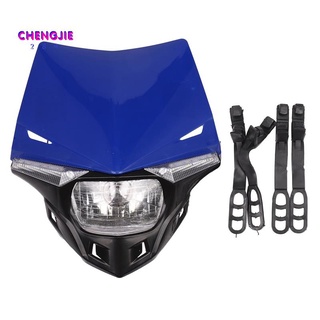 Motorcycle Supermoto Headlight LED Dirt Bike Headlight Front Head Light For Yamaha